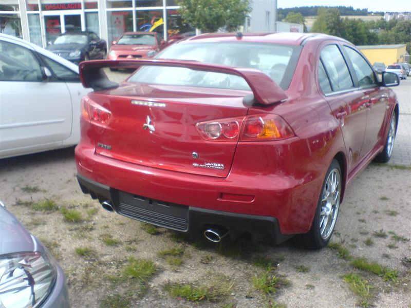 Datei:Mitsubishi Lancer Evolution X Heck.jpg