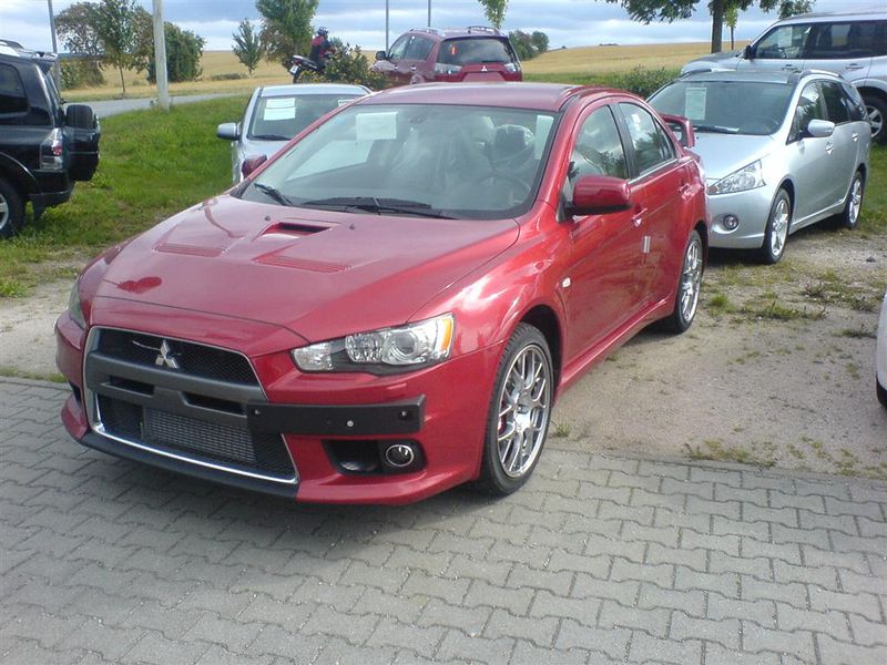 Datei:Mitsubishi Lancer Evolution X Front.jpg